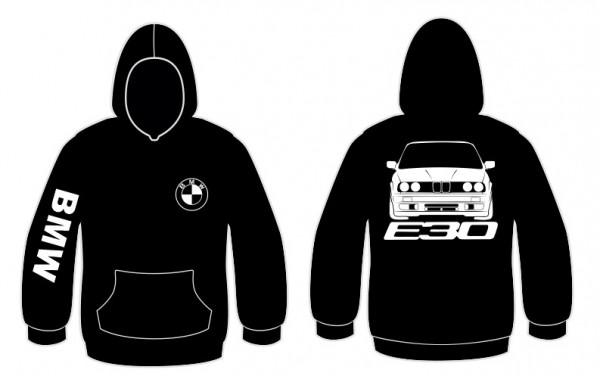 Sweatshirt com capuz para BMW E30