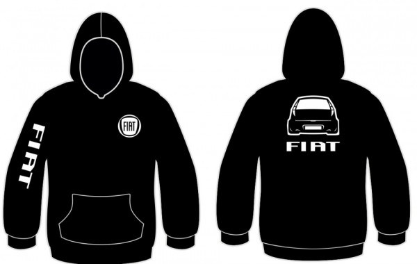 Sweatshirt com capuz para Fiat Punto