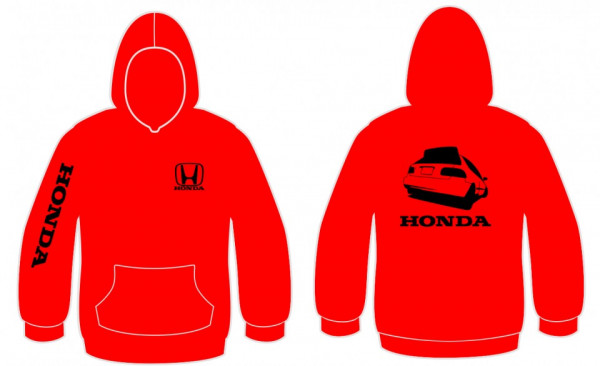 Sweatshirt com capuz para Honda Civic EG6