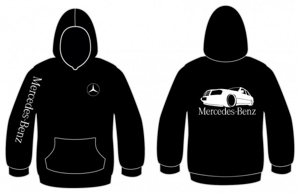 Sweatshirt com capuz para Mercedes-Benz W124