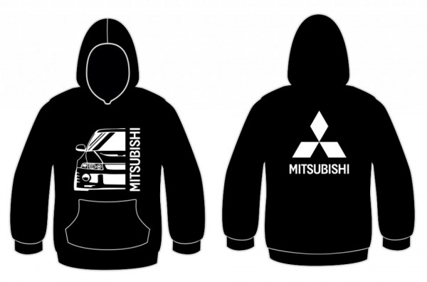 Sweatshirt com capuz para Mitsubishi Lancer Evo