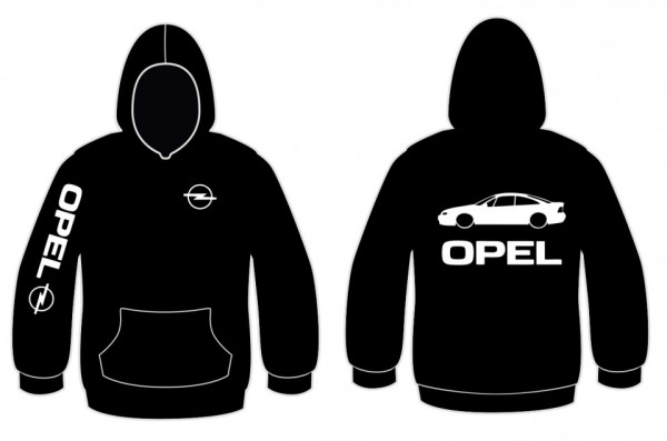 Sweatshirt com capuz para Opel Calibra