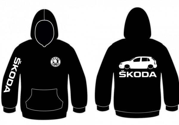 Sweatshirt com capuz para Skoda Fabia 6Y