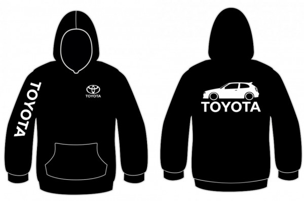 Sweatshirt com capuz para Toyota Corolla E11