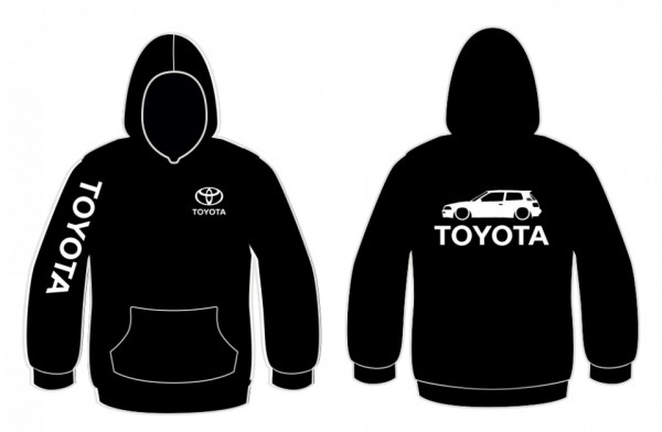 Sweatshirt com capuz para Toyota Corolla