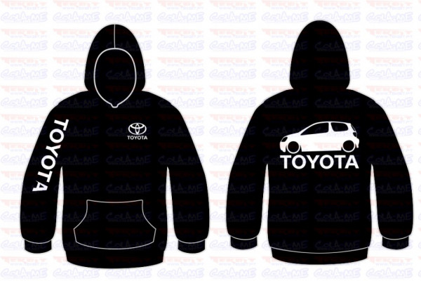 Sweatshirt com capuz para Toyota Yaris