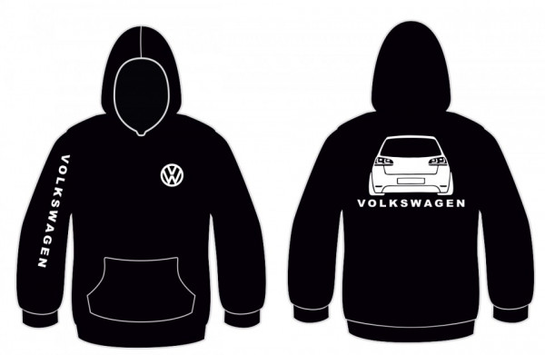 Sweatshirt com capuz para VW Golf 6