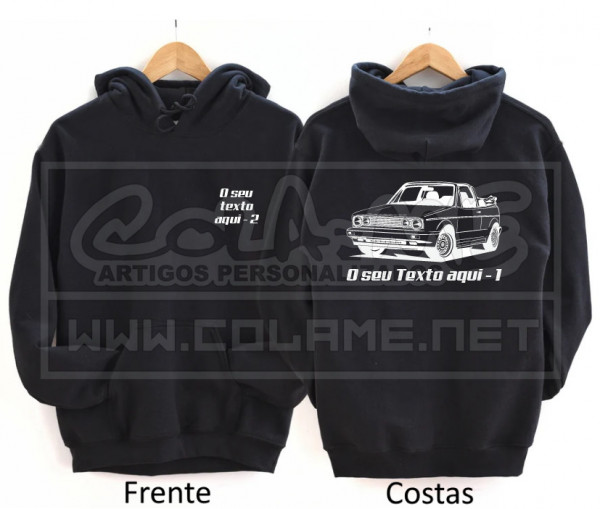 Sweatshirt com Capuz - VW Golf Mk1 Cabrio