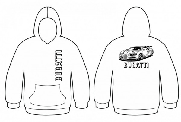 Sweatshirt para Bugatti Veyron