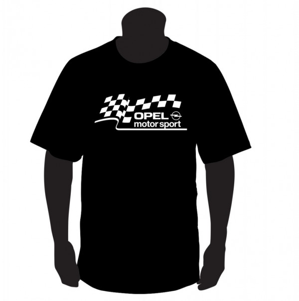 T-shirt com Opel Motorsport