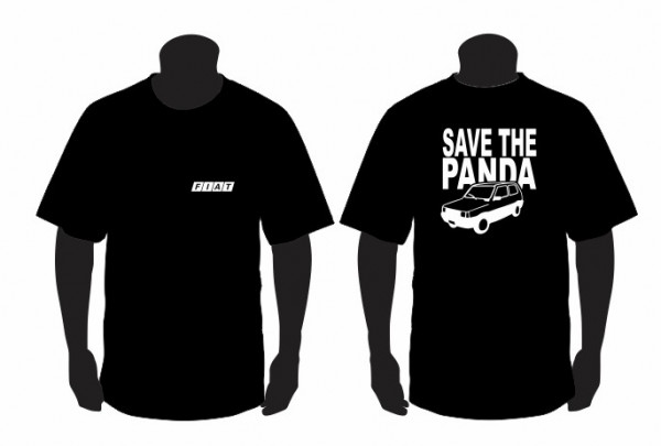T-shirt com Save the Panda