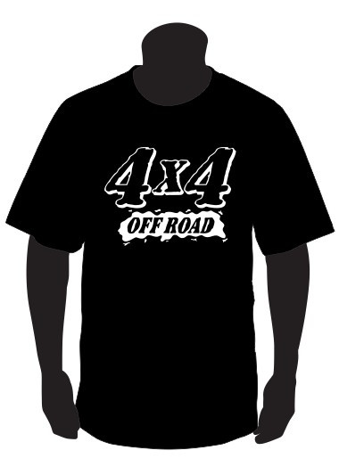 T-shirt para 4x4 off Road