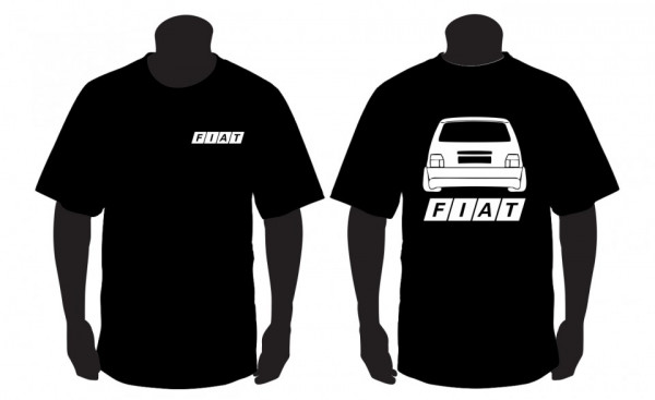 T-shirt para Fiat Uno Traseira