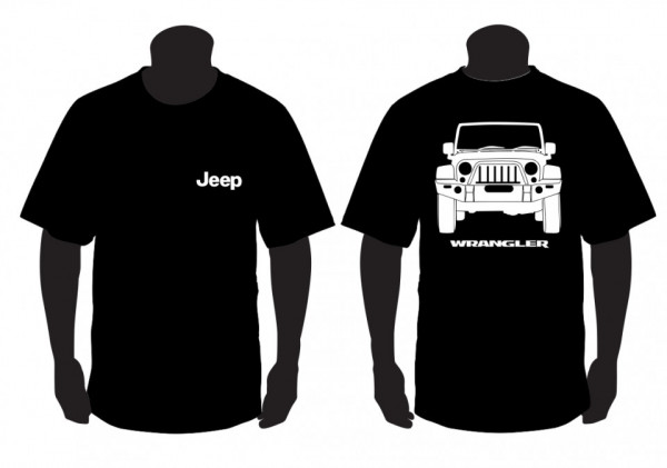 T-shirt para Jeep Wrangler