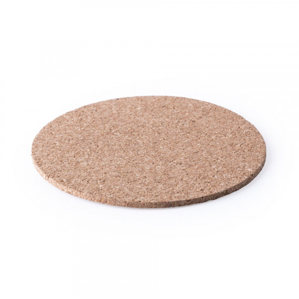 6 Bases para copos em cortiça - 9.5cm x 3mm