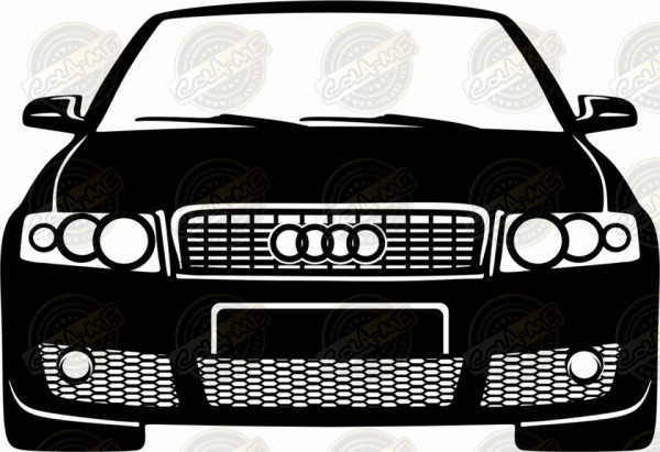 Autocolante - Aud. A4 B6 Sedan