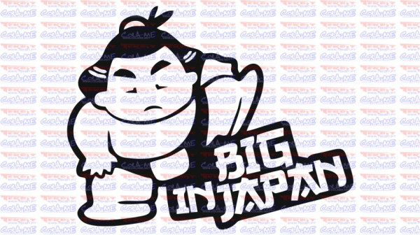 Autocolante - Big in Japan