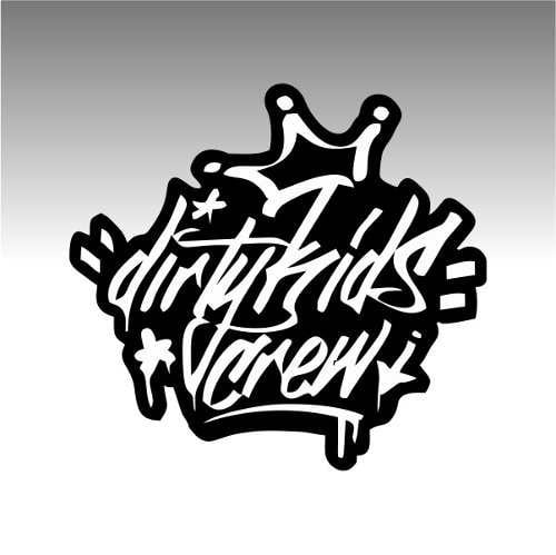 Autocolante - Dirty Kids Crew