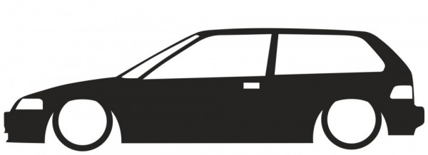 Autocolante - Honda Civic EF