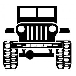 Autocolante - Jipe 3 (Jeep)