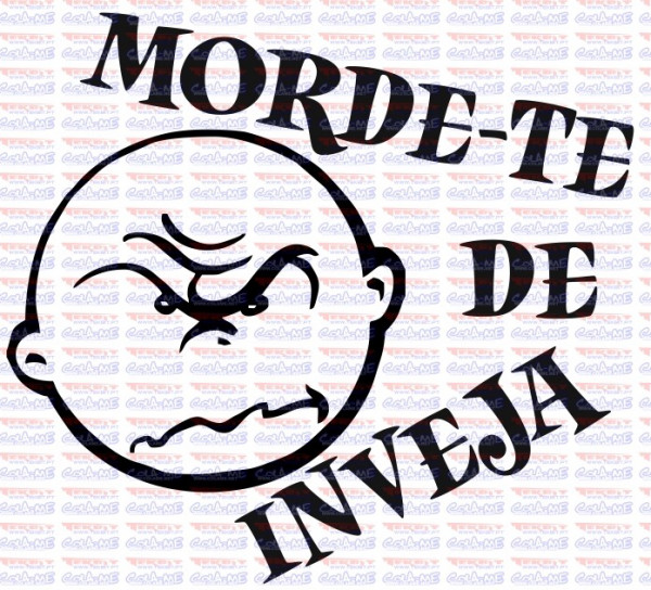 Autocolante - Morde-te de inveja