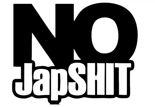 Autocolante - NO japshit