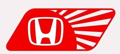 Autocolante  para Honda