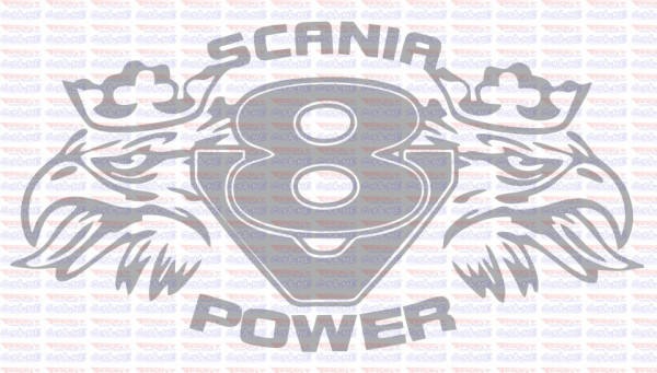 Autocolante - Scania Power
