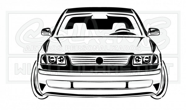 Autocolante - VW Passat 3B