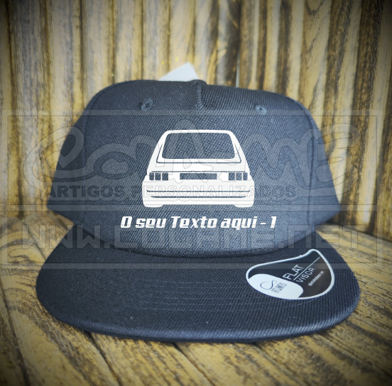 Boné - Modelo pala recta / CAP - VW Golf Mk1 - Traseira
