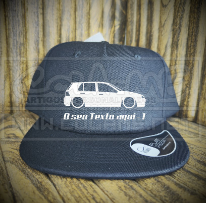 Boné - Modelo pala recta / CAP - VW Golf Mk4 - 5 Portas