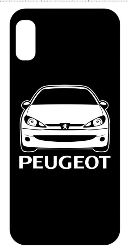 Capa de telemóvel com Peugeot 206