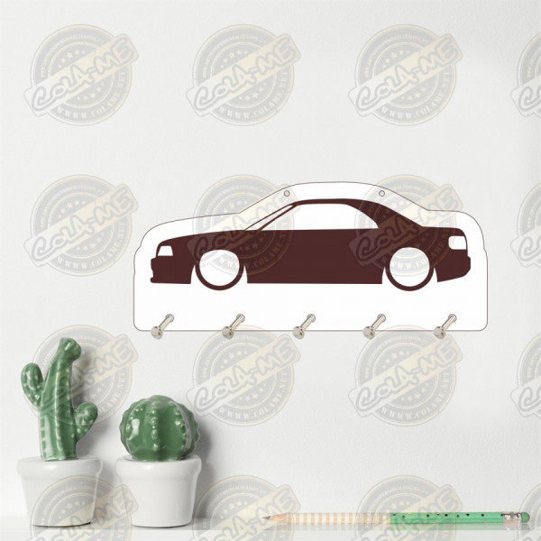 Chaveiro em MDF - Audi 80 Cabrio