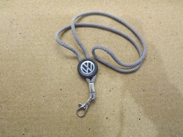 Fita Porta Chaves (lanyard) de Pescoço Ajustável para  Volkswagen