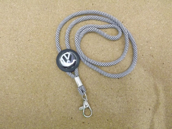 Fita Porta Chaves (lanyard) de Pescoço Ajustável para Volkswagen