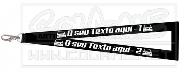 Fita Porta Chaves - VW Golf Mk1 - Traseira
