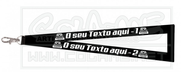 Fita Porta Chaves - VW Golf Mk1