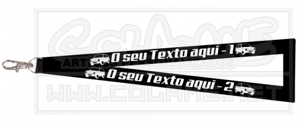 Fita Porta Chaves - VW Golf Mk1