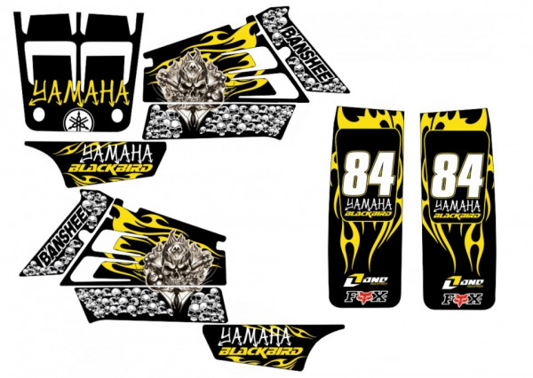 Graphic kit moto -  Yamaha Banshee 350 - Img 1