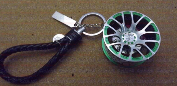 Jante com disco - Modelo 11 - Verde