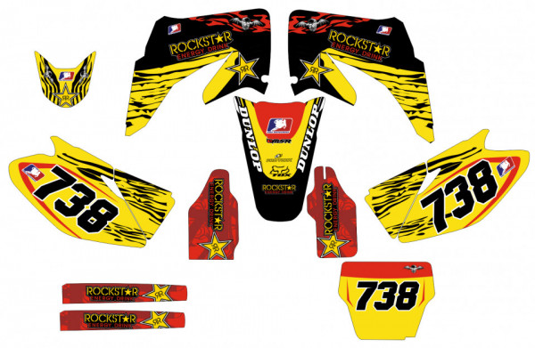Kit Autocolantes Para Honda CR 125 / 250 02-07