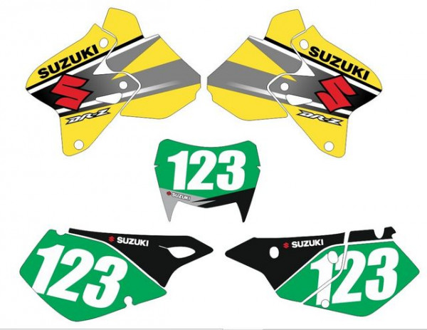 Kit Autocolantes Para Suzuki DRZ 400 02-05