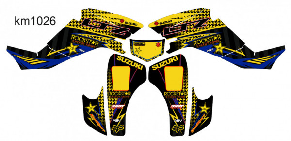 Kit Autocolantes Para Suzuki LTZ 400 03-08