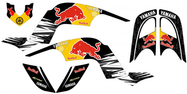 Kit Autocolantes Para Yamaha Raptor 660