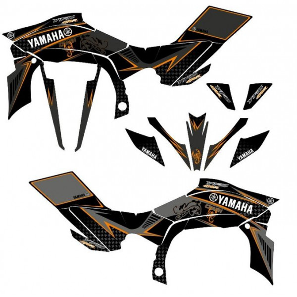 Kit Autocolantes Para YAMAHA YFZ 450R 09-12