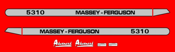 Kit de Autocolantes para Massey Ferguson 5310