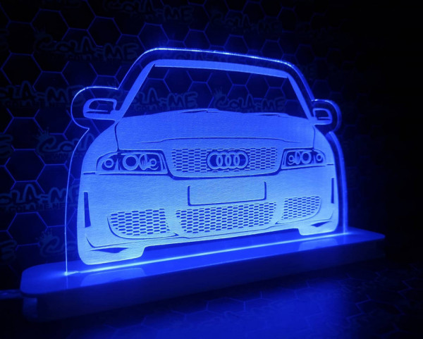 Moldura / Candeeiro com luz de presença - Audi A4 B5