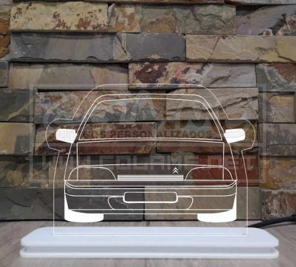 Moldura / Candeeiro com luz de presença - Citroen Ax