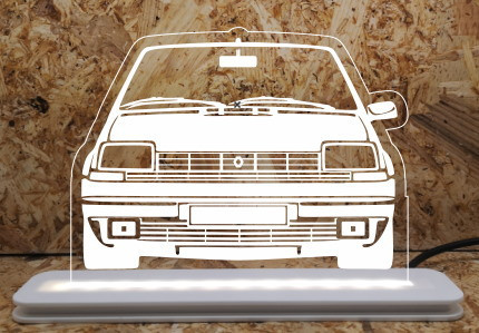 Moldura / Candeeiro com luz de presença - Renault 5