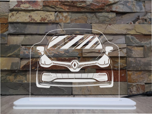 Moldura / Candeeiro com luz de presença - Renault Clio 4 RS